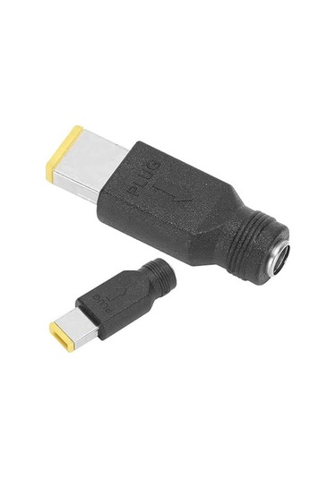 Koodmax - Lenovo Thinkpad Dizüstü Bilgisayar Güç Kablosu İçin Usb Kare Uç - Adatör Fişi 5,5 X 2,1mm