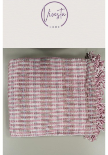 Yumuşacık Scotch Battaniye 150 200 Cm Sıcak, Şık Ve Konforlu Tasarım Pembe