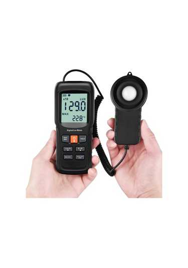 Fotometre Dijital Lüksometre Profesyonel Led Lüks Metre Fotoğrafçılık Büyüme Bitkileri