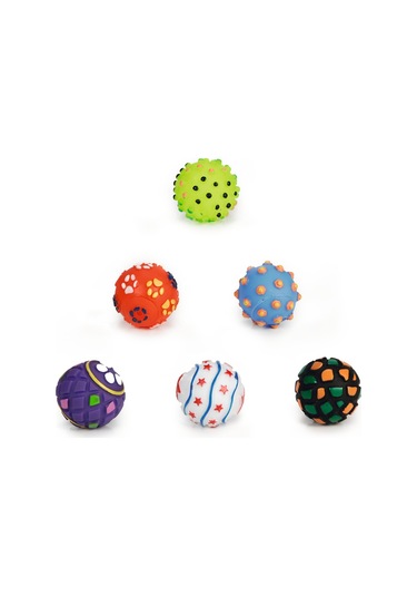 Beeztees Köpek Oyuncağı, Top, Vinyl, Çeşitli Tipler Ve Renklerde, S, 5cm