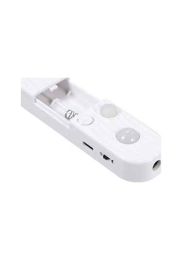 Singree Hareket Sensörlü Usb Şarjlı 60 Led Dolap Aydınlatma Şeridi - Ip65 Su Geçirmez, 3 Modlu 112 Karakter Sıcak Beyaz