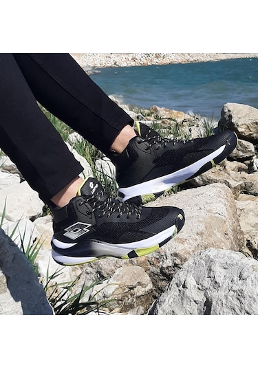 Lotto Superior Siyah Boğazlı Basket Spor Ayakkabı AYKSAYAK-000514