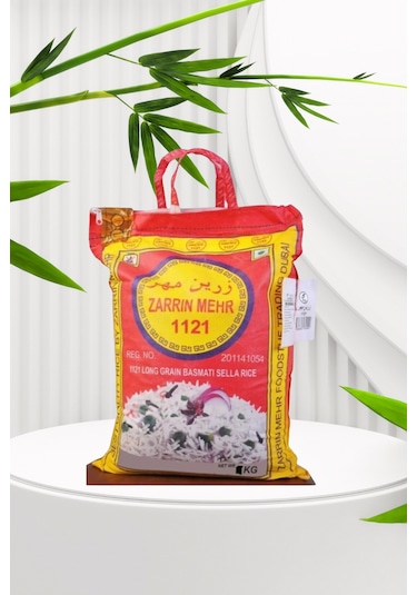 Zarrin Mehr Hint Pirinci Zarrin Basmati Pirinç 10 Kg
