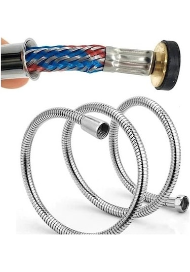 Paslanmaz Kırılmaz Çelik Örgülü Duş Hortumu Diğer