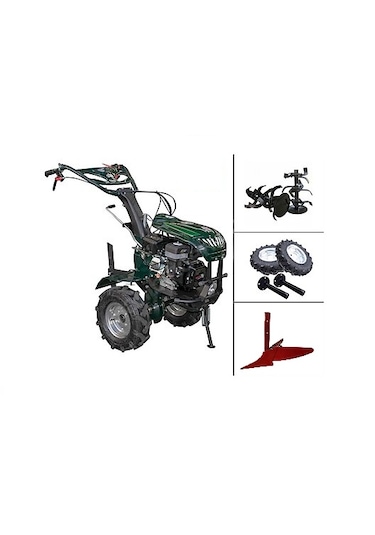 Kaan 26S Delux Çapa Makinesi Karık Açma Aparatlı