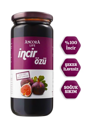 İncir Özü Şeker İlavesiz Soğuk Sıkım 640 G