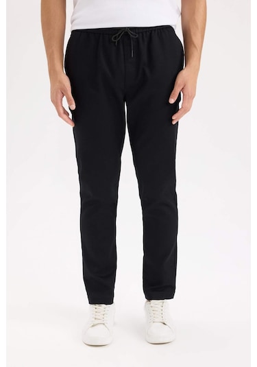 DeFacto Yazlık Jogger Pantolon Beli Bağcıklı Cepli D5966AX25SPBK81 DeFacto Yazlık Jogger Pantolon Beli Bağcıklı Cepli D5966AX25SPBK81