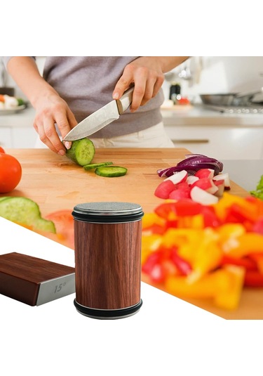 Moveevo "profesyonel Bıçak Bileyici: Kolay Kullanım, Süper Keskinlik Ve Güvenlik" Kahverengi