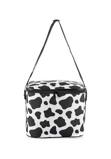 Ns Reliable Kamp Piknik Termal Soğutucu Yalıtımlı Buzluk Termos Çanta - 920 Dalmaçya Desenli Çok Renkli