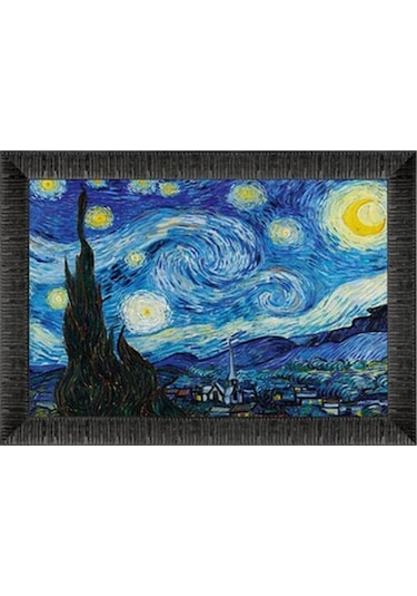 Yıldızlı Gece 1000 Parça Çerçeveli Puzzle