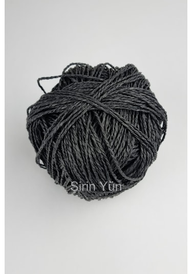 Sarılmış Kağıt İp 100 Gram Siyah