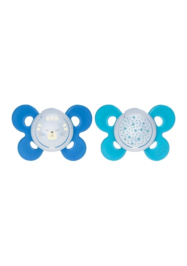 Chicco Physioforma Comfort Silikon Emzik 16-36 Ay 2'li 00074935420000_MULTI_1 Mavi