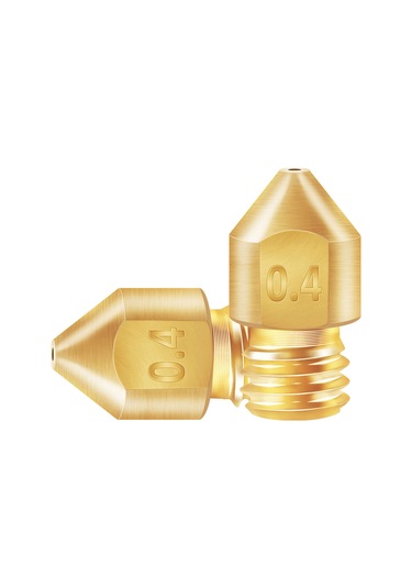 Moveevo Mk8 Bakır Nozzle, 0.4mm Çap, 1.75mm Filament İçin, 6 Adet Paketli 3d Yazıcı Aksesuarı