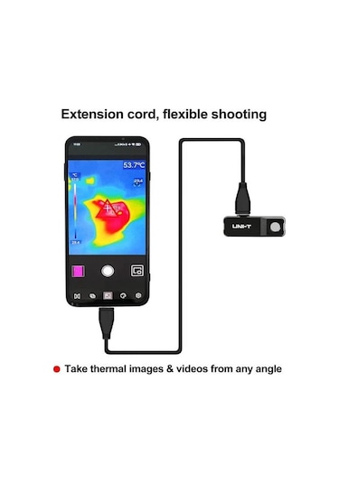 Unı-T Uti120 Android Uyumlu Type C So Mobil Termal Kamera