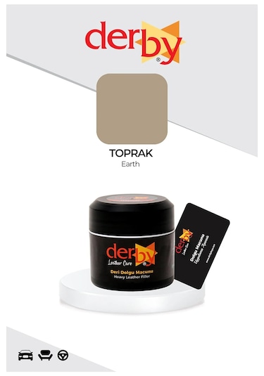 Derby Toprak Deri Çatlak Giderici Dolgu Macunu 50gr
