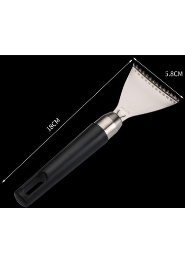 Suntek Balık Ölçekleyici Sökücü Şef Için Temizleme Siyah Siyah Diğer