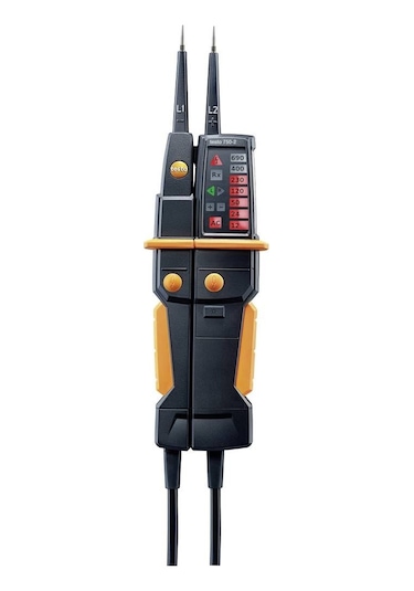 Testo - 750-2 - 0590 7502 - Canlı Kabloları Hızlı Bir Şekilde Tanımlamak İçin Gerilim Test Cihazı