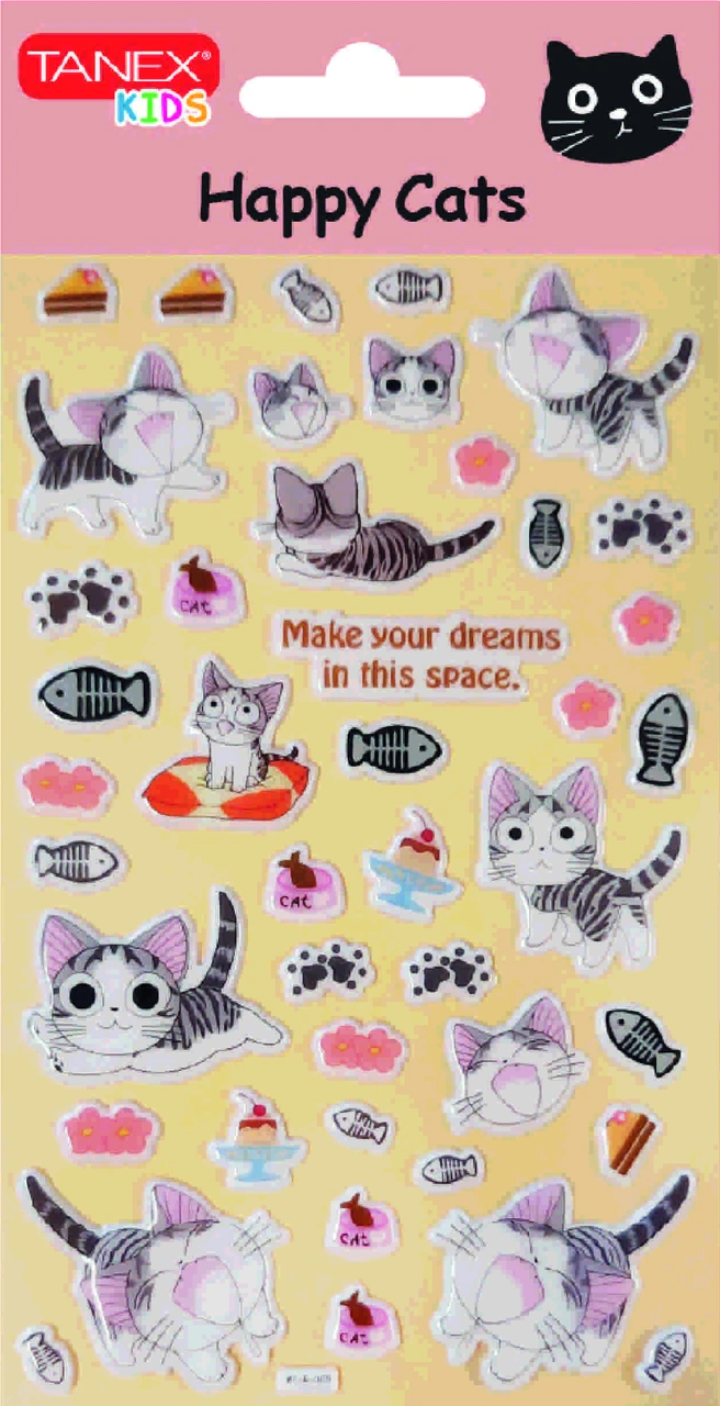 Tanex Sempatik Kedi-5 Serisi Etiketi Tnx-25145