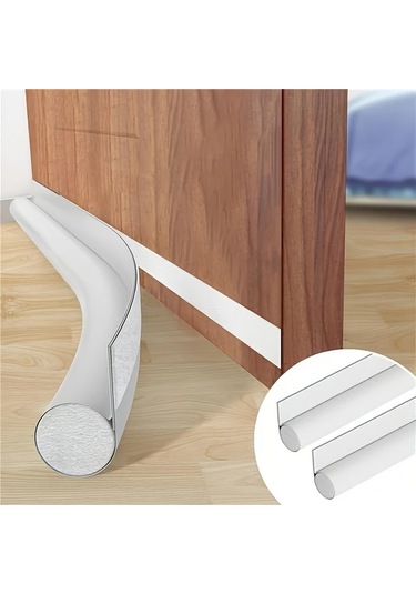 Topnotch Koyu Kahve Renk 1 Adet Kendinden Yapışkanlı Kapı Altı Contası Ses Yalıtımı Toz Geçirmez Su Geçirmez Rüzgar Geçirmez Diğer