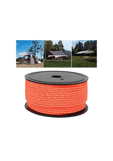 Suntek Kamp Çadırı Halat Gölgelik Barınak Hayatta Turuncu Turuncu