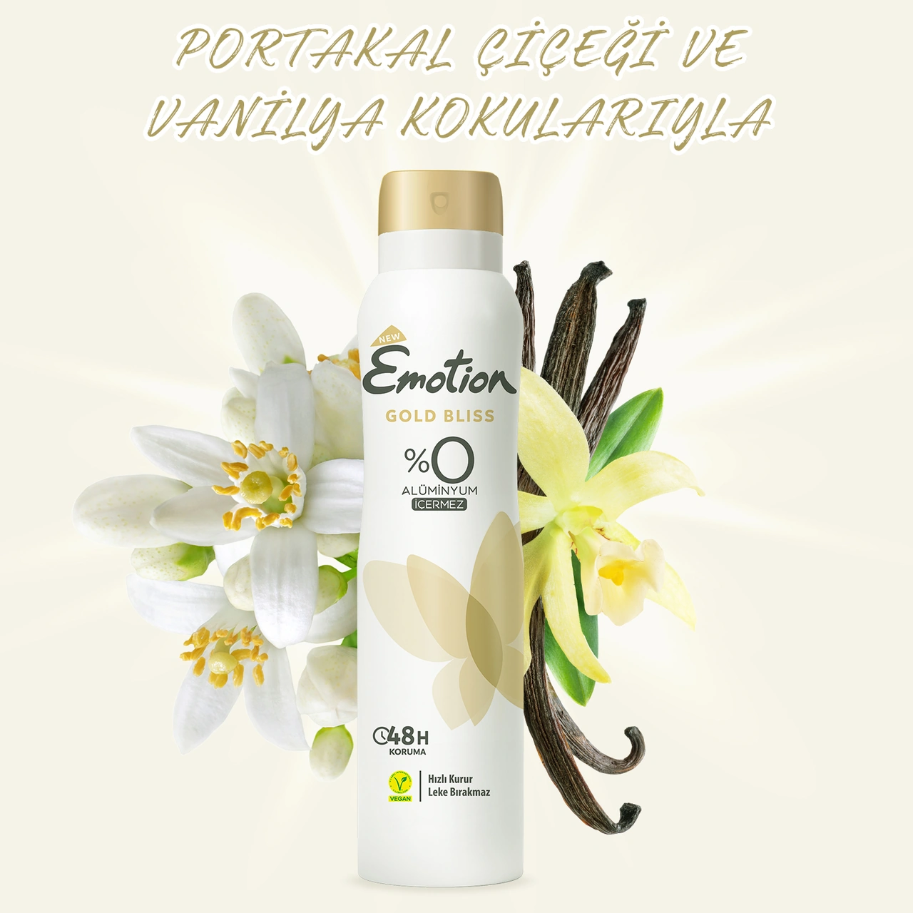 Emotion Gold Bliss Kadın Deodorant 6x150 Ml