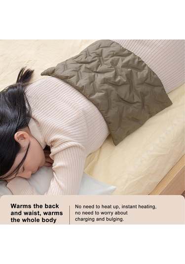 Çok Fonksiyonlu Aşağı Pamuk Susuz Elektrikli Isıtma El Isıtıcı Çantası Turuncu