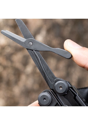 Geeroyoo "ghk11-h Çok Amaçlı Katlanır Pense, 15 Fonksiyonlu Siyah Taktik Edc Alet Seti + Taşıma Çantası"