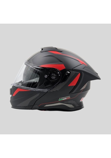 Arwic AR950 Torino Çene Açılır Ece-R 22.06 Motosiklet Kaskı Siyah