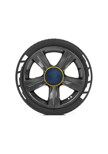 Beyaz Lastik Yazısı Yanak Şerit 2.5 Cm Ürün 4 Adet + Yapıştırıcı Tutkal