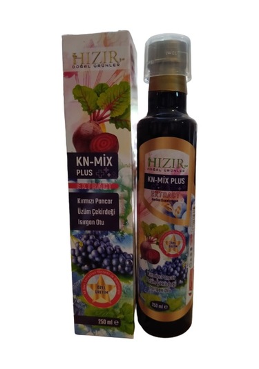 Hizir Kn-Mix Plus 250Ml. Kirmizi Pancar Üzüm Çekirdeği Ekstraktı
