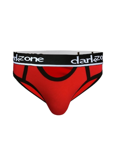 Darkzone Erkek Kırmızı Önü Açık Slip Külot