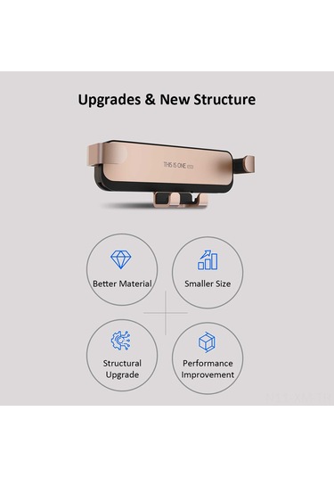 Ximistore9 Havalimanı Klipsli Dönebilir Ayarlanabilir Araç Telefon Tutucu - Silikon Ped Tasarımı