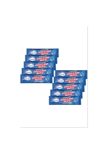 Silikonlu Oto Cam Temizleyici 10 Ad 40 Lt Oto Cam Suyu