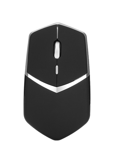 Kablosuz Fare Bluetooth 2.4ghz Usb Type C Şarj Edilebilir 800 1200 1600dpı 4 Düğmeli Ofis Faresi Dizüstü Bilgisayar İçin Siyah