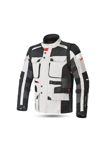 Bela Chaqueta Crossroad Extreme Motosiklet Mont M Beden