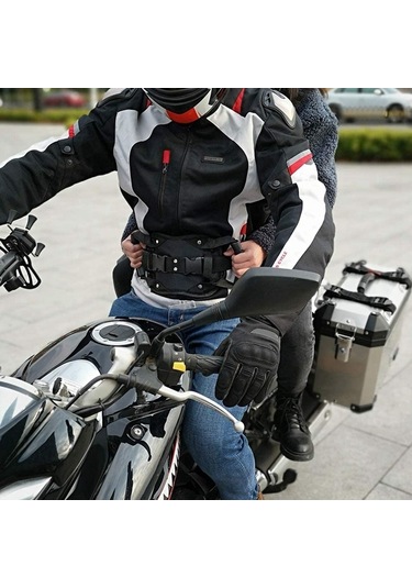 Motosiklet Arka Koltuk Emniyet Kol Dayama, Yolcu Kavrama Tutma Kolu Kayışsız Emniyet Kemeri Koruması Yurt Dışından A