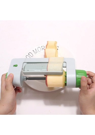 Çok İşlevli Dilimleyici Soyucu Meyve Ve Sebze Kesici Mutfak Aleti Beyaz Ve Yeşil Diğer