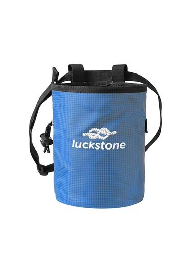 Luckstone-açık Kamp Tırmanma Tebeşir Çantası Ayarlanabilir Bel-mavi Mavi
