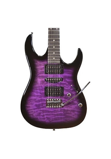 Ibanez Grx70qa-tvt Transparent Violet Sunburst Elektro Gitar