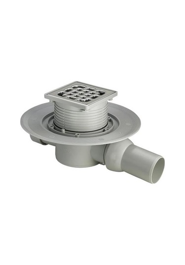 Viega Yer Sifonu 50 Lik Mafsallı Beyaz