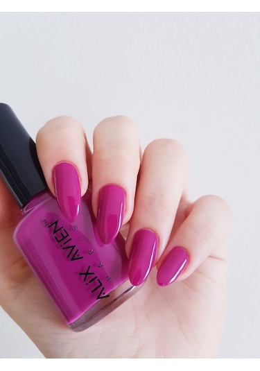Alix Avien Menekşe Oje 19 Yüksek Pigmentli Uzun Süreli Kalıcılık Hızlı Kuruma Nail Lacquer 19