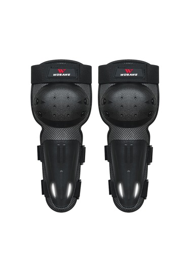 Wezone Çocuklar İçin Bisiklet, Kayak Ve Paten Koruyucu Dizlik - Pe Kabuklu, Eva Desteği İle Yüksek Koruma Siyah