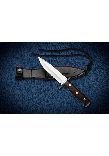 Bora 425 W Jackal Wenge Saplı Bıçak Gümüş - Siyah