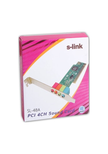 S-Link SL-48A 4 PCI Ses Kartı