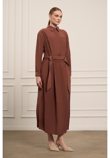 Ftz Women Kadın Modal Etekli Takım Bakır 30714 Bakır