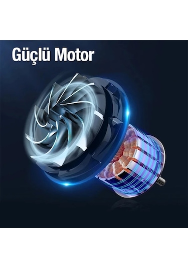 Enraco St-6638c Çok Fonksiyonlu Araç Süpürgesi