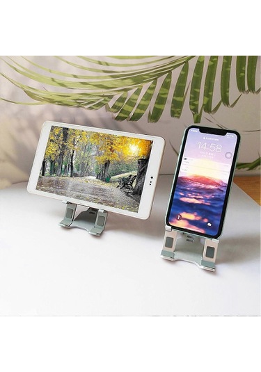 Güçlü Kavrama Özellikli Akıllı Telefon Tutucu, Katlanabilir Masa, Cep Telefonu Ve Tabletler İçin Stand B Çok Renkli