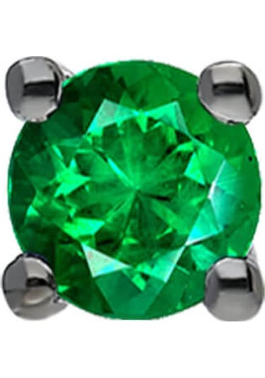 Sirius Zümrüt Tektaş Erkek Küpesi 0823E0045