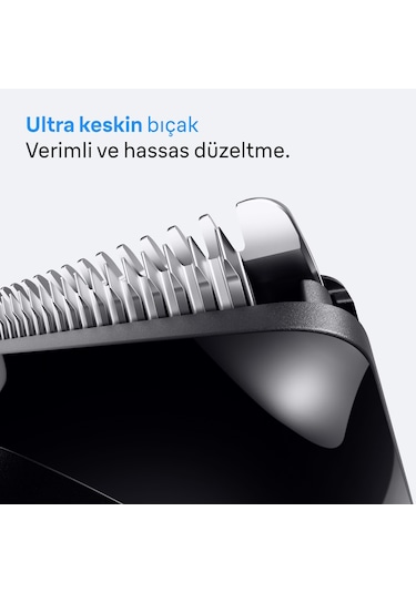 Braun Hepsi Bir Arada Series 3, 8 İ 1 Arada Tıraş Kiti, Keskin Bıçak, 14 Uzunluk, Aıo3540