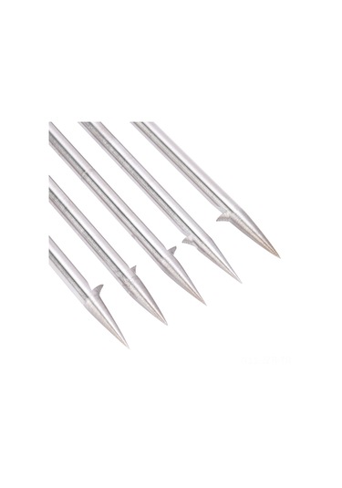 Geeroyoo Stainless Steel Balık Mızrağı 5 Tırnaklı Dönmeci Uçlu 8mm Vida İle Evrensel Uyumlu Av Aleti